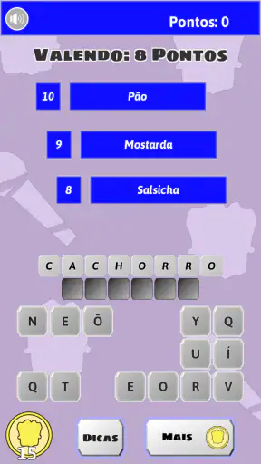 Jogo das Três Pistas screenshot