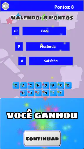 Jogo das Três Pistas screenshot
