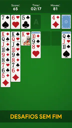 Jogo de Cartas Solitário screenshot
