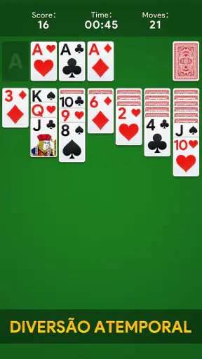 Jogo de Cartas Solitário screenshot