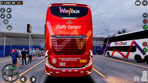 Jogo de dirigir ônibus urbano screenshot