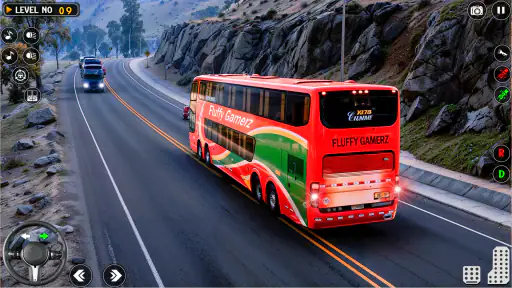 Jogo de dirigir ônibus urbano screenshot