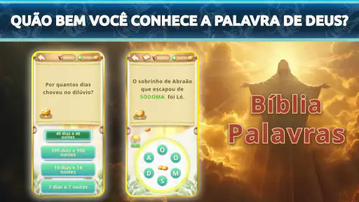 Quiz Bíblico: Jogo de Palavras screenshot