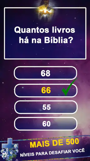 Jogo de perguntas bíblicas screenshot