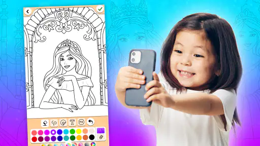 Jogo De Pintar Princesa screenshot