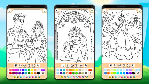 Jogo De Pintar Princesa screenshot