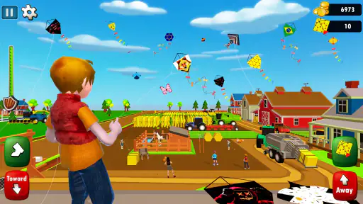 Jogo De Pipa 3D - Kite Game 3D screenshot