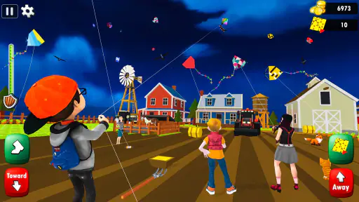 Jogo De Pipa 3D - Kite Game 3D screenshot
