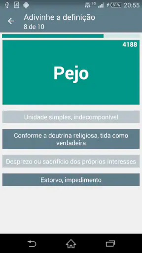 Jogo do Dicionário screenshot