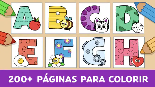 Jogos de Colorir Crianças screenshot
