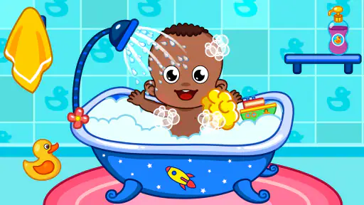 Jogos de cuidar e vestir bebês screenshot
