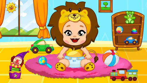 Jogos de cuidar e vestir bebês screenshot