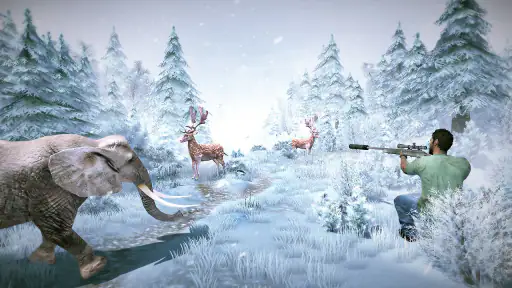 jogos de tiro de caça ao veado screenshot