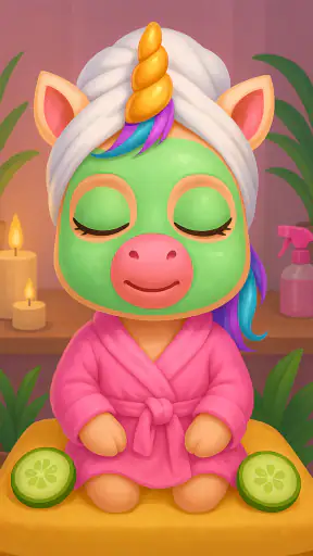 Unicórnio: Cuidado, Spa e Cor screenshot