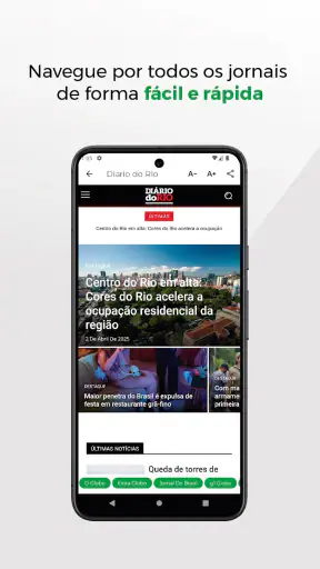 Jornais Brasileiros screenshot