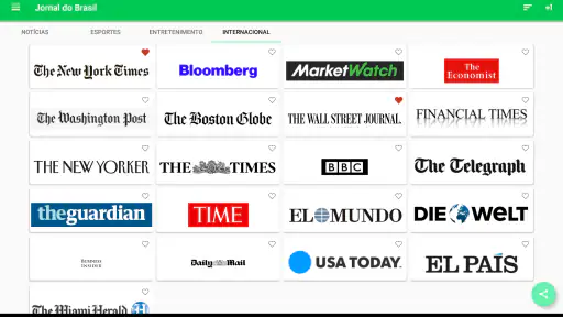 Jornais Brasileiros screenshot