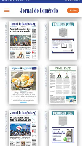 Jornal do Comércio screenshot