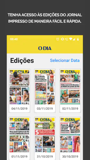 Jornal O Dia screenshot