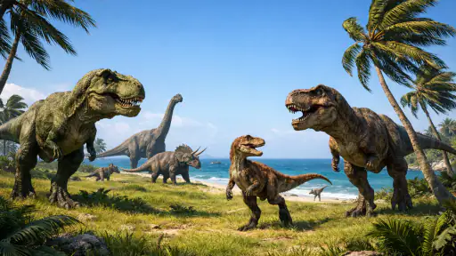 Juegos de Dinosaurios Acción screenshot