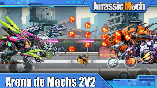 Jurassic Mech: Dinosaur Clash screenshot