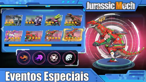 Jurassic Mech: Dinosaur Clash screenshot