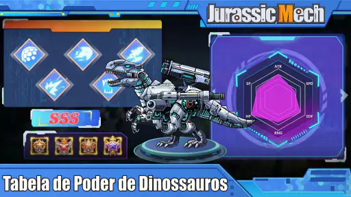 Jurassic Mech: Dinosaur Clash screenshot