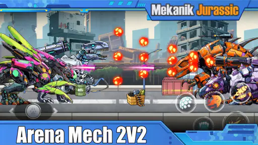 Jurassic Mech: Dinosaur Clash screenshot