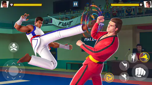 Karate lutando kung fu jogo screenshot