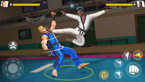 Karate lutando kung fu jogo screenshot