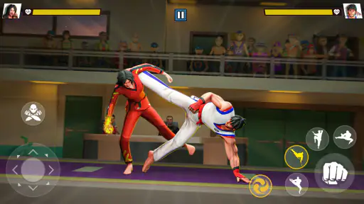 Karate lutando kung fu jogo screenshot