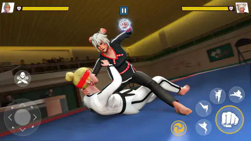 Karate lutando kung fu jogo screenshot