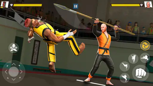 Karate lutando kung fu jogo screenshot