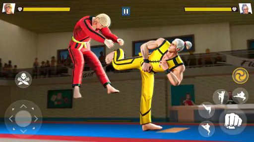 Karate lutando kung fu jogo screenshot