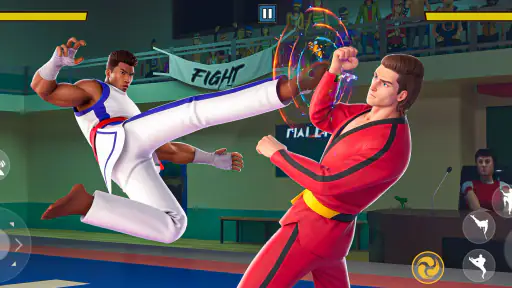 Karate lutando kung fu jogo screenshot