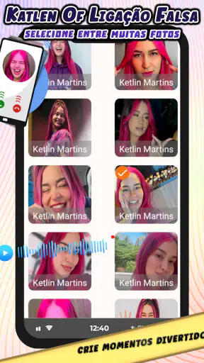 Katlen Ligação Falsa screenshot