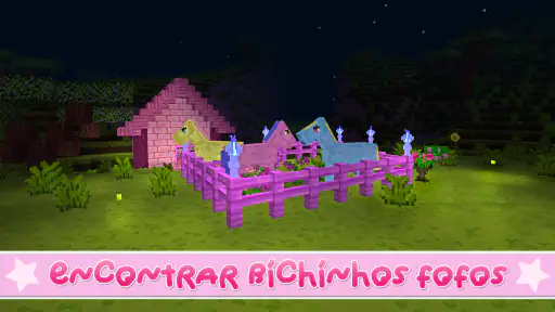 Kawaii World - Craft and Build screenshot
