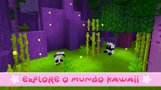 Kawaii World - Craft and Build screenshot