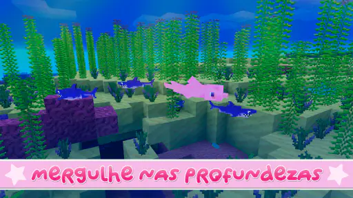 Kawaii World - Craft and Build screenshot