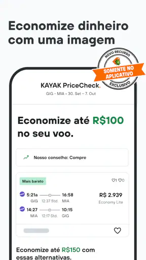 KAYAK: Voos, Hotéis e Carros screenshot