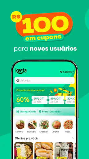 Keeta - Delivery de comida screenshot