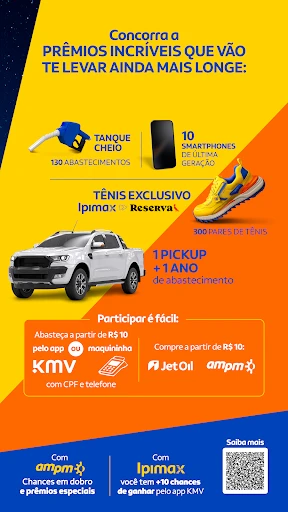KMV: Ganhe Cashback em Postos screenshot