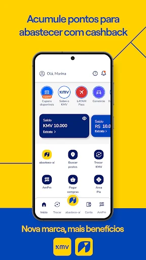 KMV: Ganhe Cashback em Postos screenshot