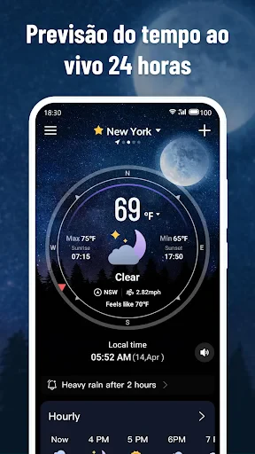 Know Weather: Radar ao vivo screenshot
