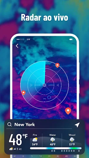 Know Weather: Radar ao vivo screenshot