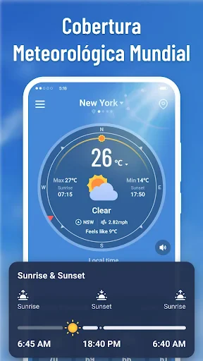 Know Weather: Radar ao vivo screenshot