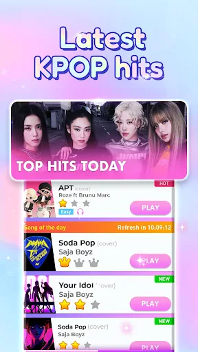 Kpop Piano Star - Music Game screenshot