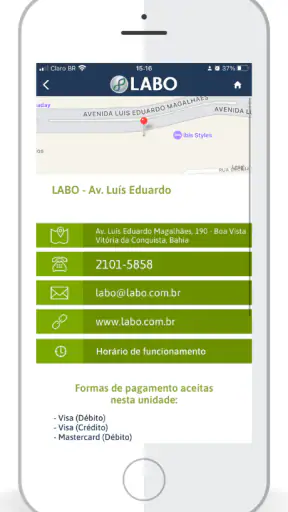 LABO Laboratório screenshot