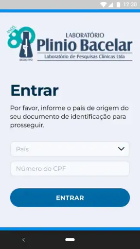Laboratório Plínio Bacelar screenshot