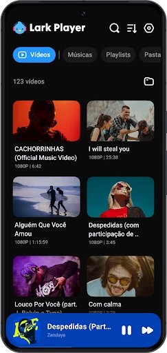 Lark Player: Reprodutor Música screenshot