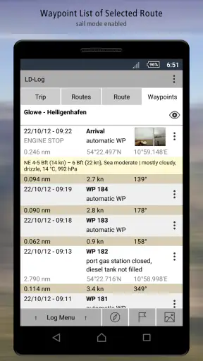 LD-Log - GPS Tracker & Logbook screenshot